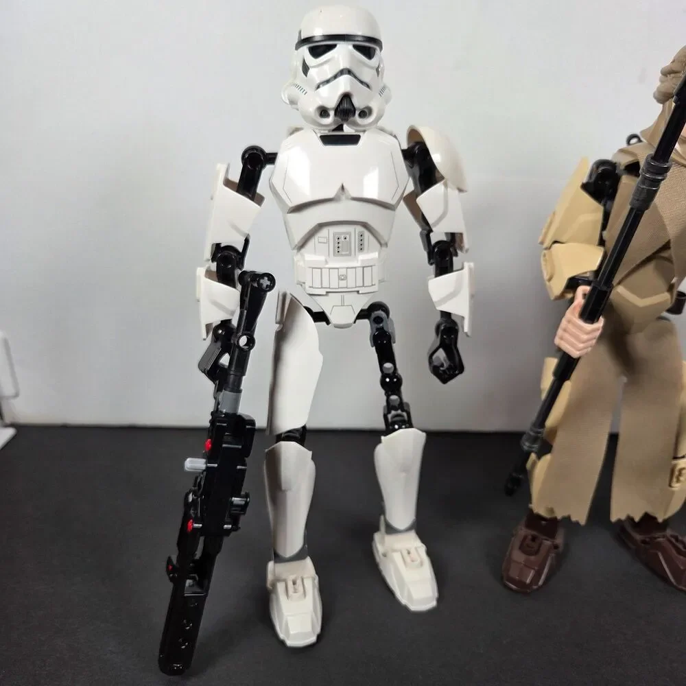 LEGO Star Wars Buildable Figures Rey 75113 First Order Stormtrooper 75114 75531